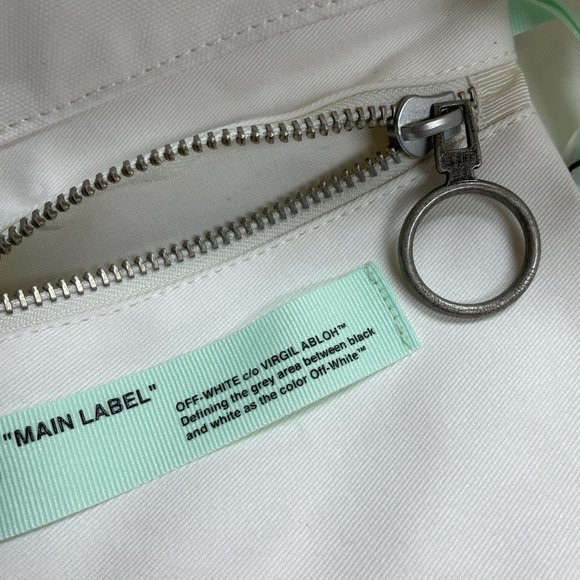 NWT Off-White Virgil Abloh JK_Trippy Rainbow Tote - Picture 15 of 16